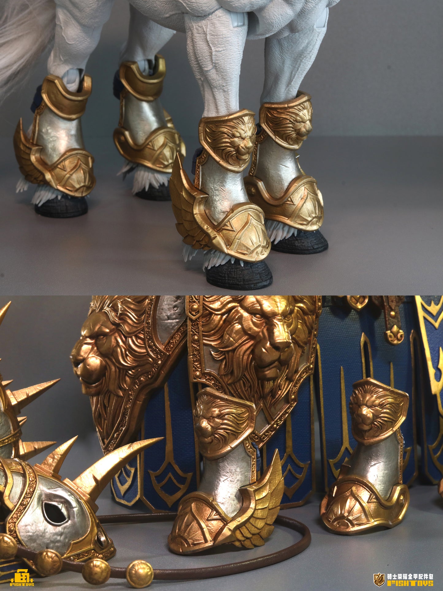 Knight's Glory Full Armor Set Components  1/12 Scale